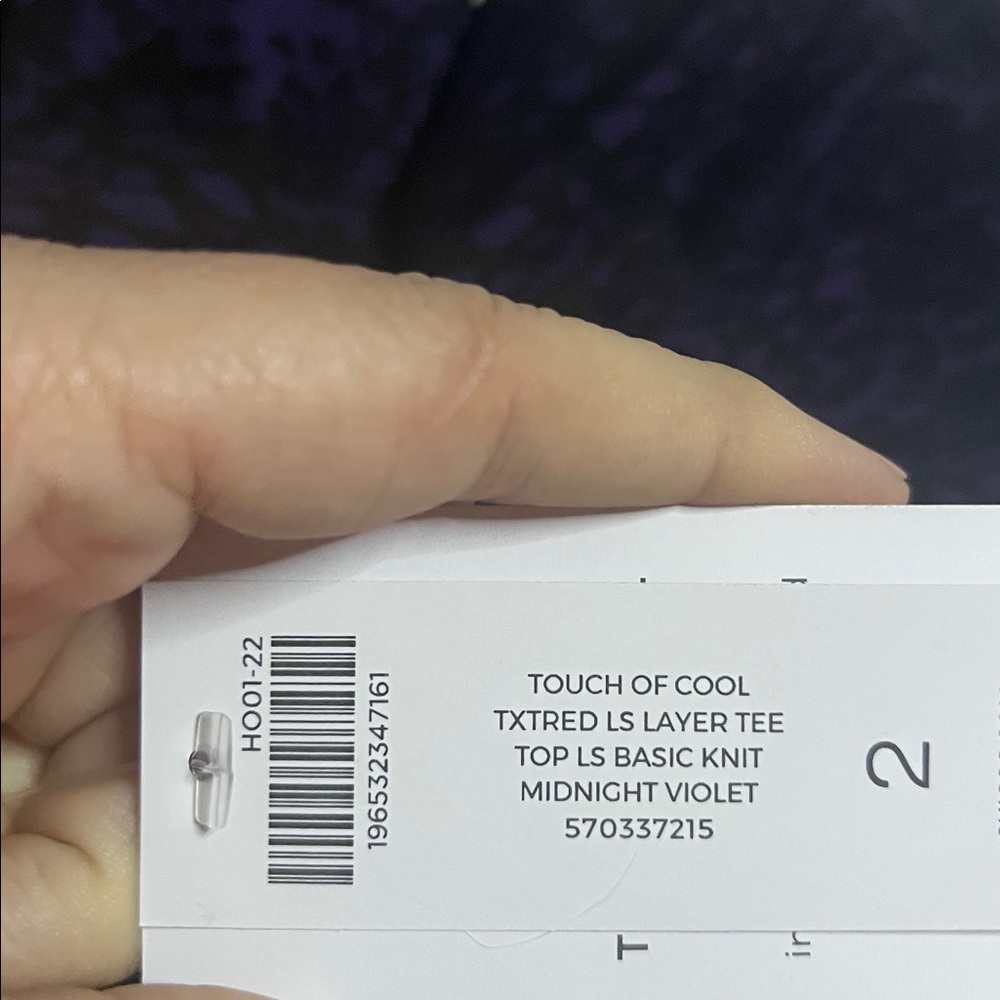 NWT Chico’s Long Sleeved Layer Tee - Picture 10 of 12